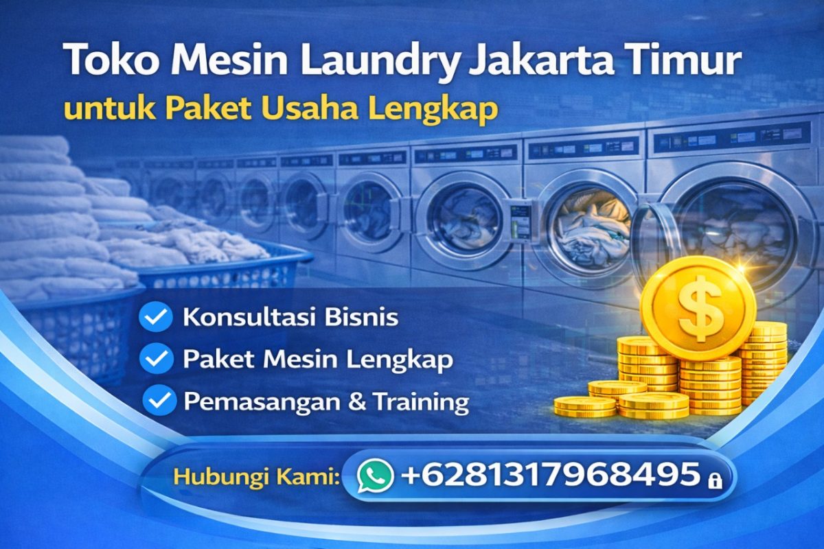 supplier mesin laundry depok