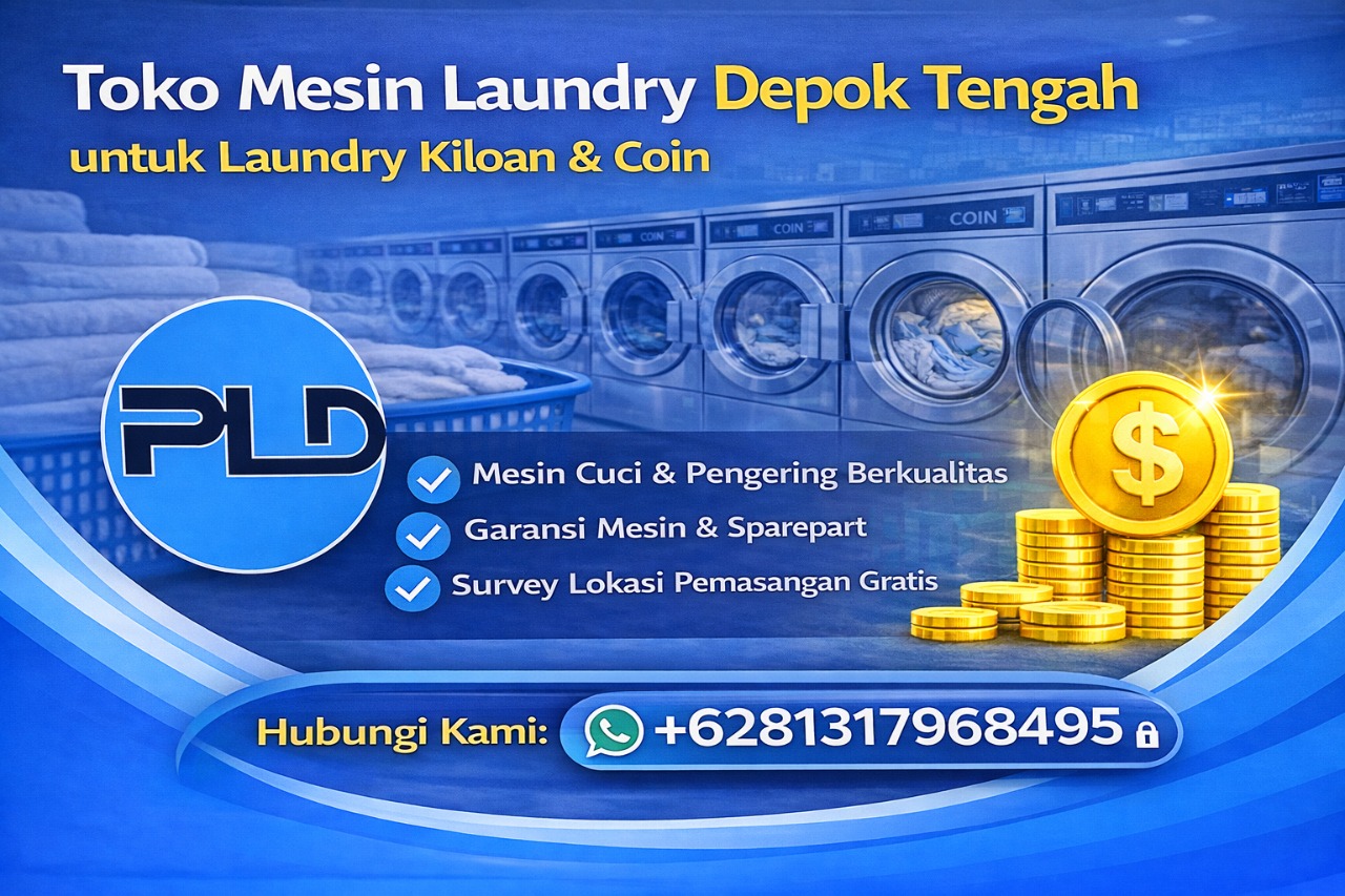 supplier mesin laundry depok